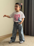 STİCH KOT PANTALONLU 2’Li KIZ TAKIM STİCH KOT PANTALONLU 2’Li KIZ TAKIM