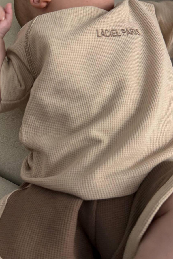 La’ciel Paris Baby Gofre Çıtçıtlı Set