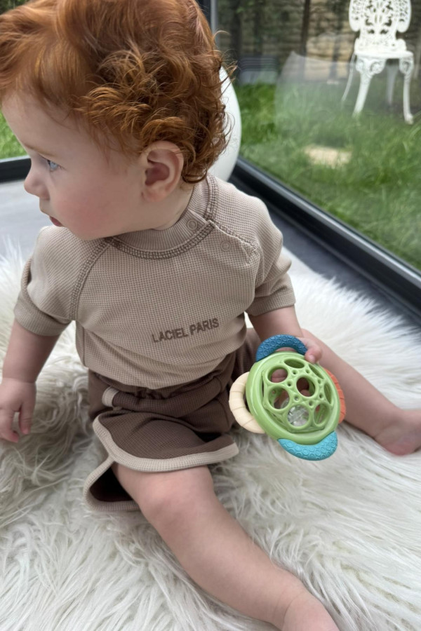 La’ciel Paris Baby Gofre Çıtçıtlı Set
