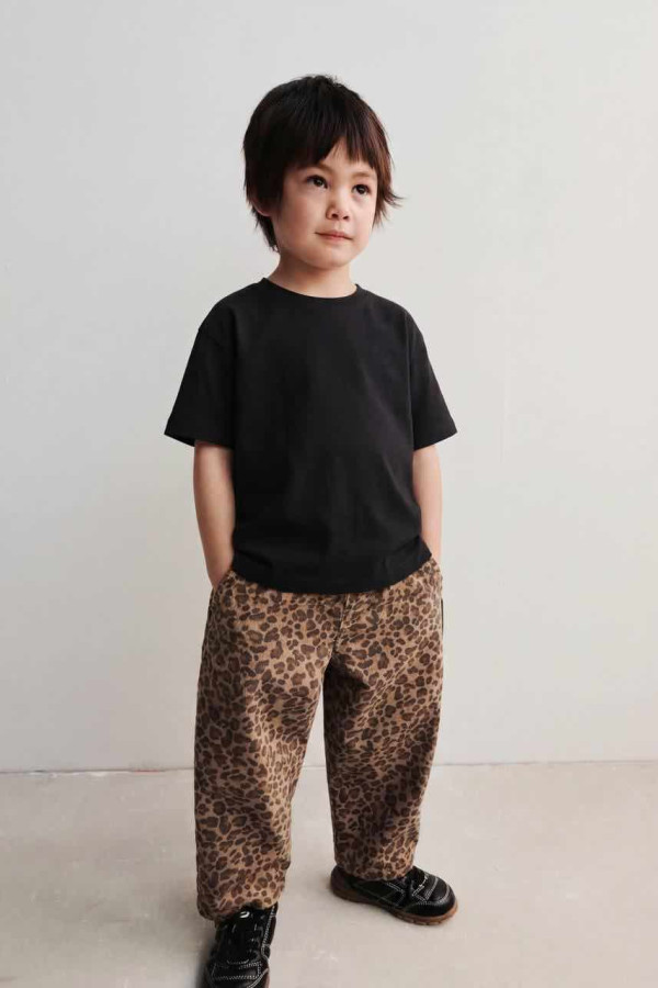 La’ciel Paris Unisex Leopar Balloon Jeans set La’ciel Paris Unisex Leopar Balloon Jeans set