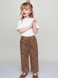 La’ciel Paris Unisex Leopar  Balloon Jeans